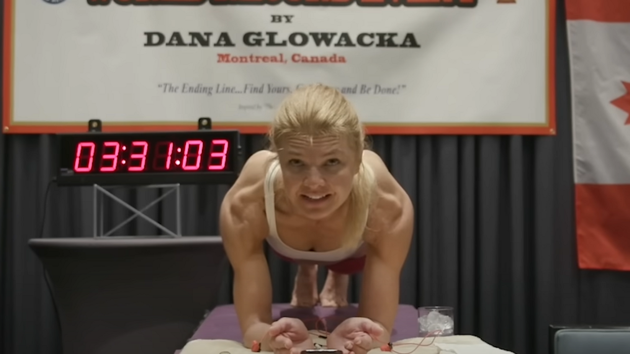 Grandma planks for four hours to set new Guinness World Record