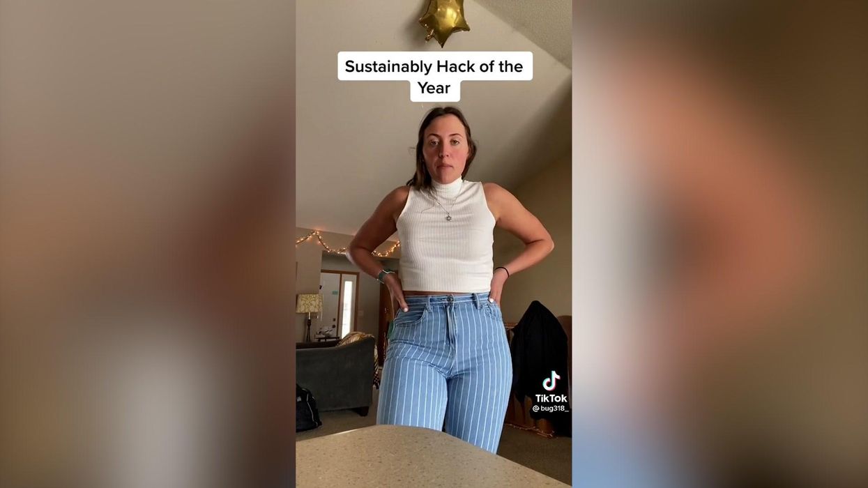 Grandma has best hack for getting jeans that are too small to fit