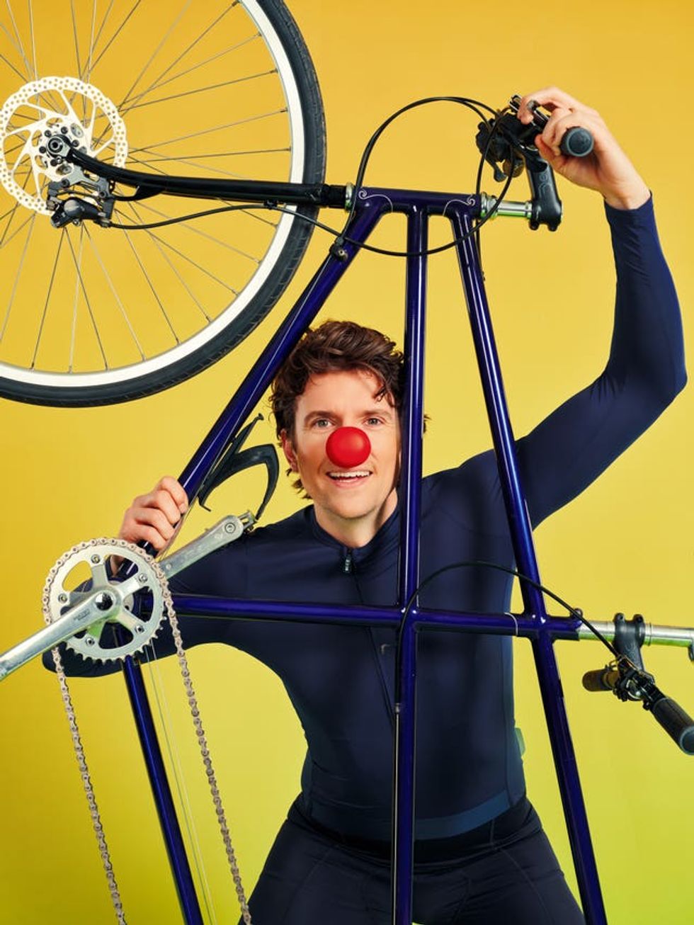 Greg James take on Longest Ride for Red Nose Day 2026