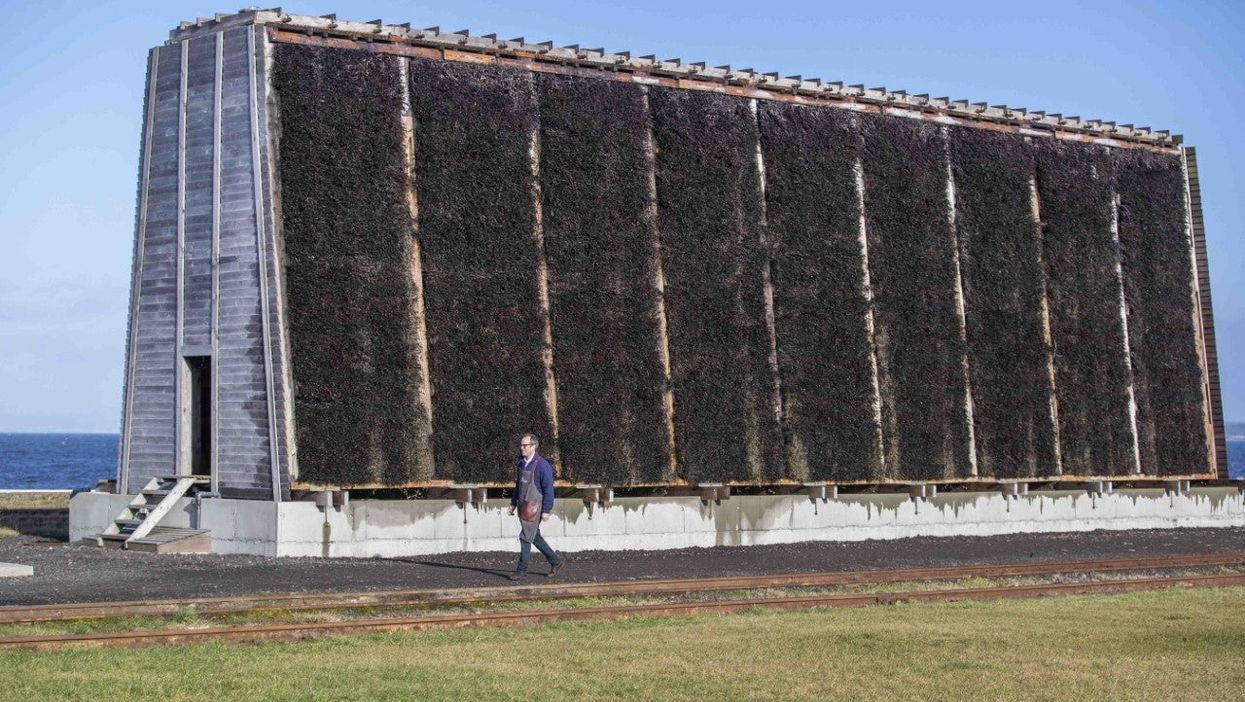 Gregorie Marshall decided to create a graduation tower to create the salt