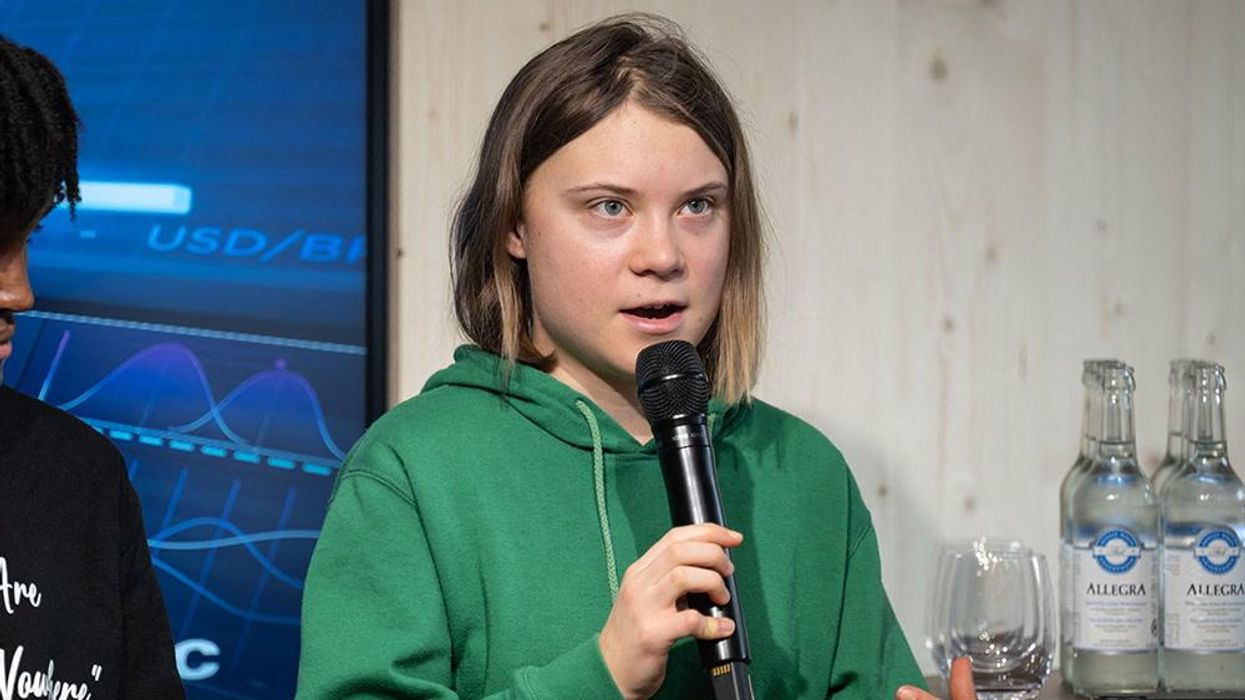 Greta Thunberg dunks on Davos crowd's 'tough questions'