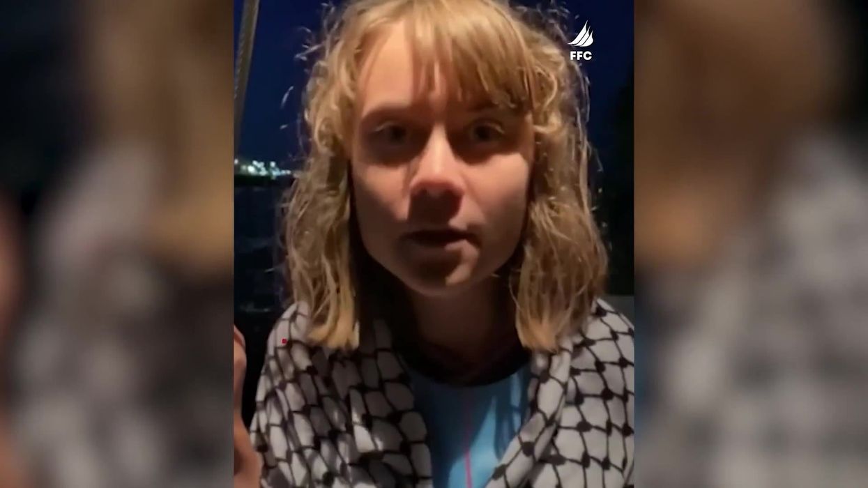 Israel says Greta Thunberg ‘safe’ after intercepting Madleen aid boat - she begs to differ
