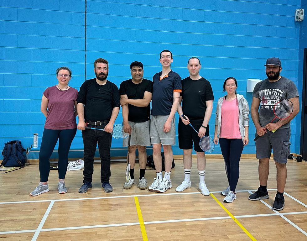 Group of people standing together