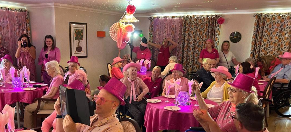 Group sitting together