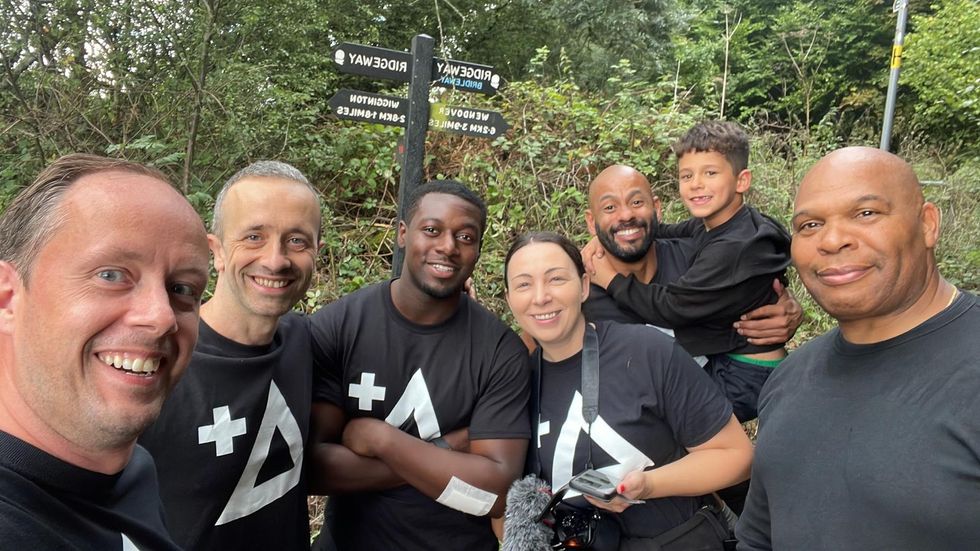 Group standing next to each other