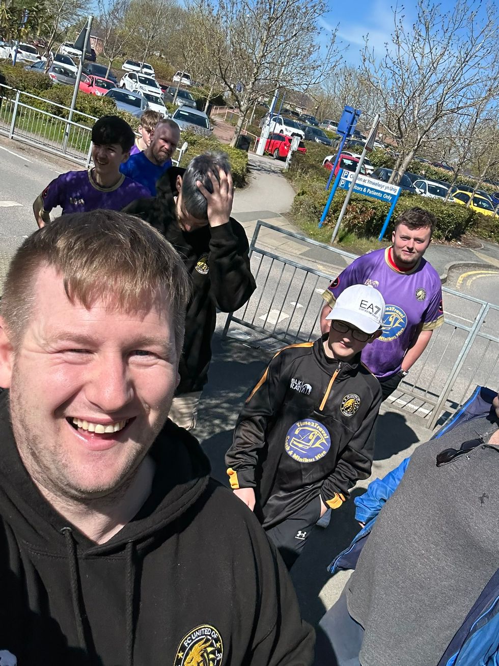 Group standing together