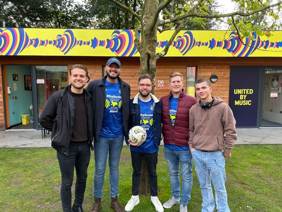 Group standing together