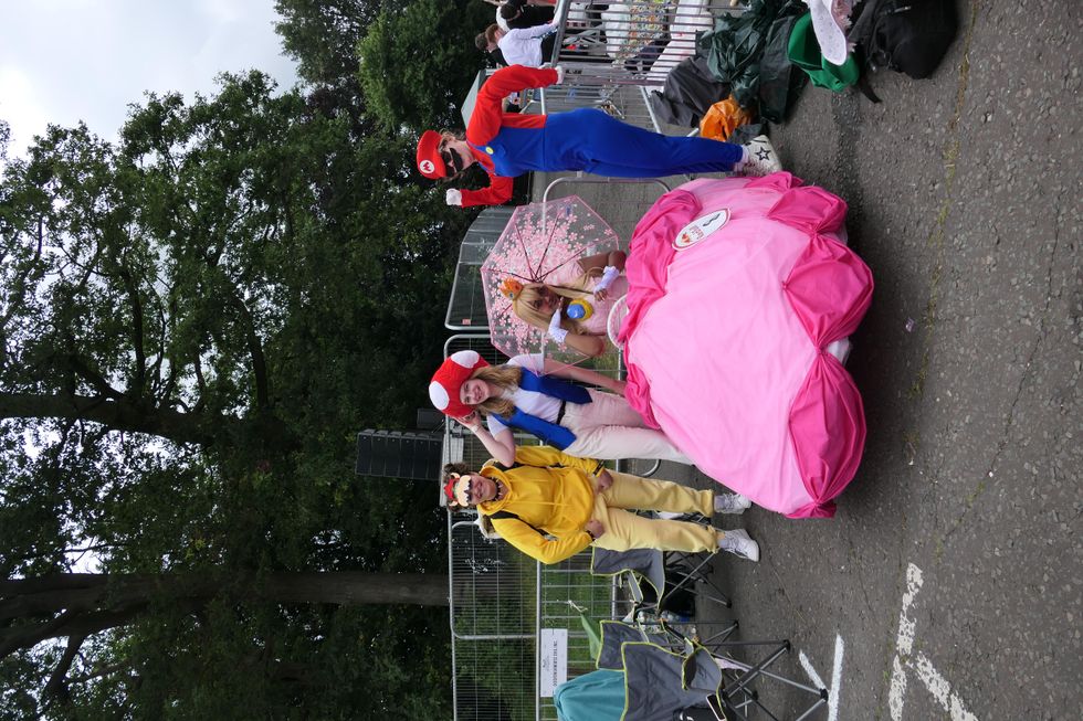 Group standing together