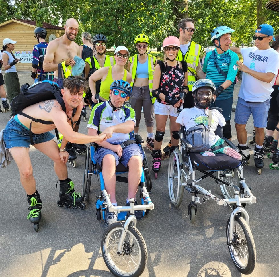 Group together