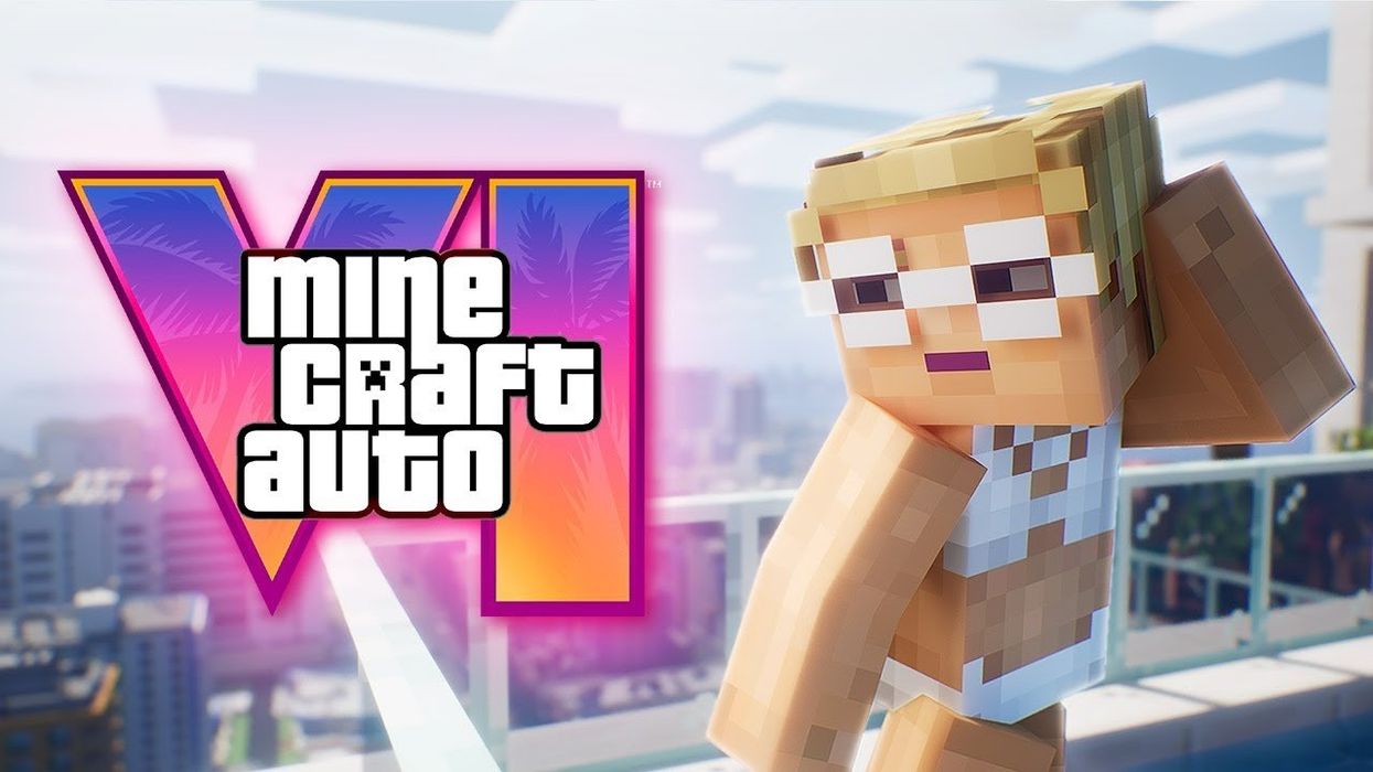 GTA 6 trailer recreated perfectly in Minecraft
