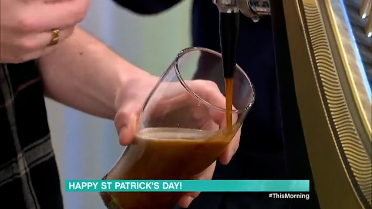 Face behind Guinness-rating Instagram pours terrible pint on live TV