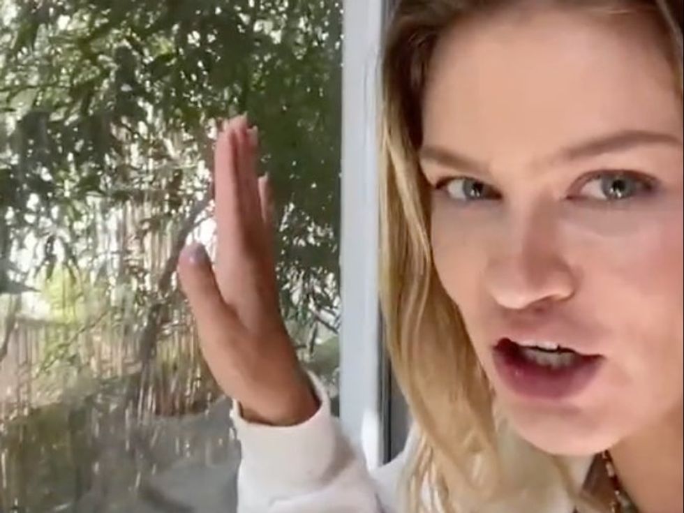 Gust\u0117\u2019s \u2018stalker\u2019 was just in touching distance of her sleeping