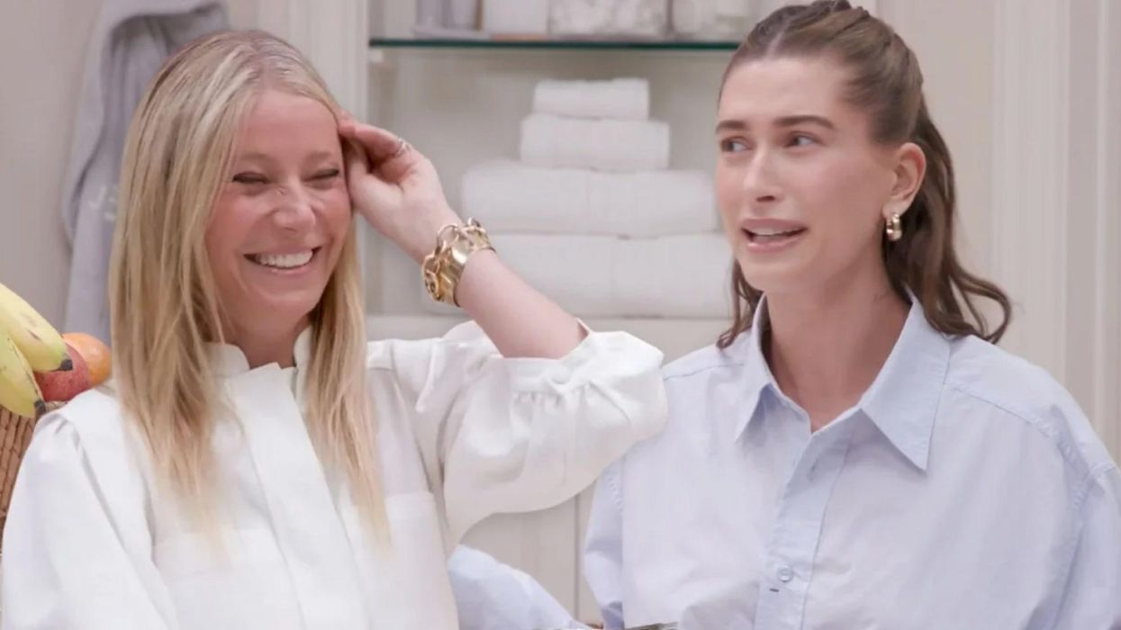 Gwyneth Paltrow tells Hailey Bieber she 'f*****' dad Stephen Baldwin as joke