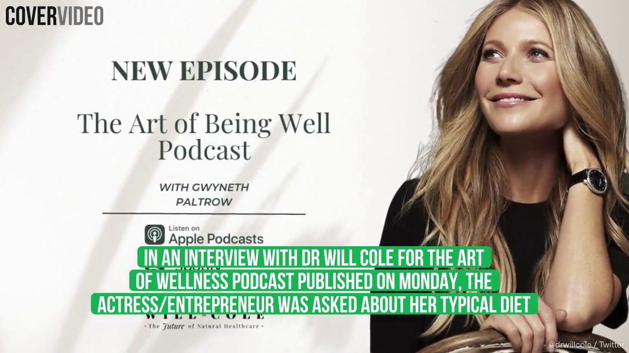 Gwyneth Paltrow criticised for 'glorifying' her 'bone broth wellness' routine