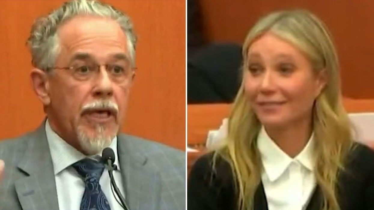 Moment Gwyneth Paltrow accuser re-enacts 'blood-curdling scream' in court