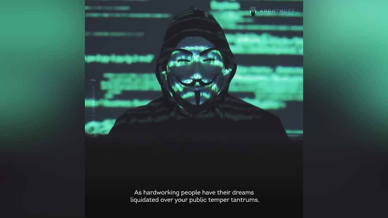 Anonymous says it's hacked Russian streaming services to broadcast footage of war