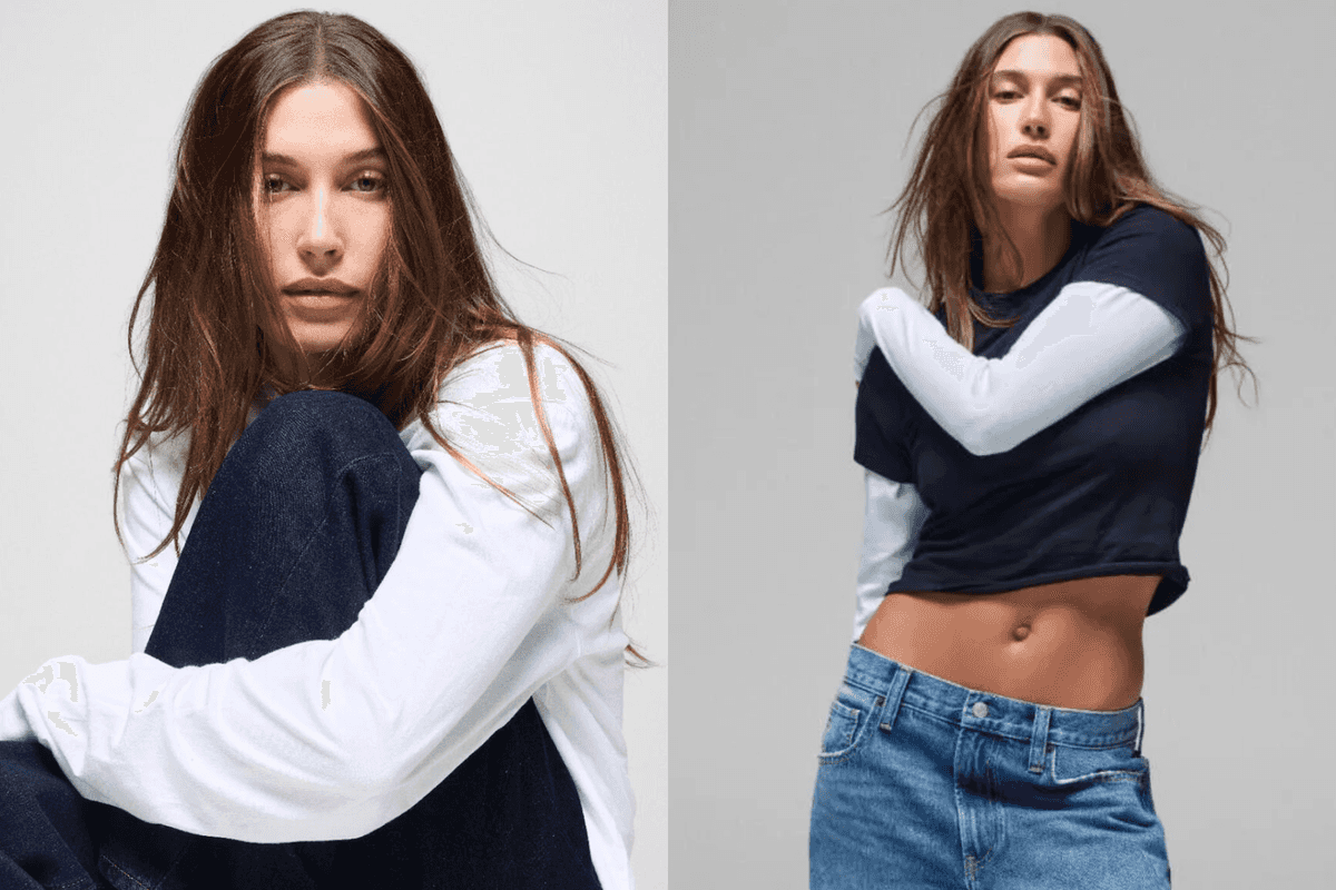 Hailey Bieber just created the perfect denim jeans with GAP - how to buy the collaboration