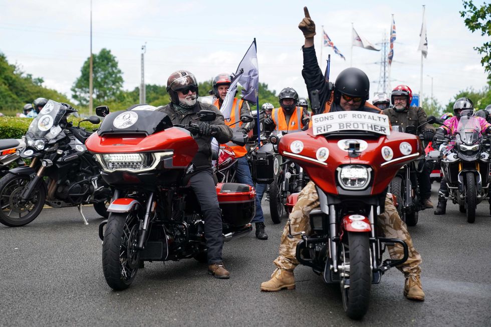Si King hails ‘remarkable’ motorcycle ride for late Hairy Bikers star Dave Myers