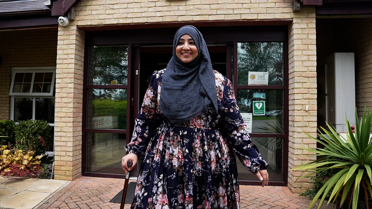 Hajrah Aslam is now continuing her recovery at home (Askham Rehab/PA)