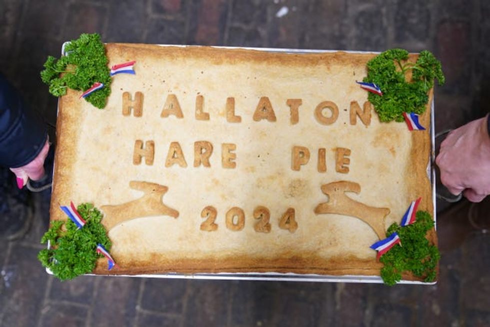 Hallaton Bottle Kicking