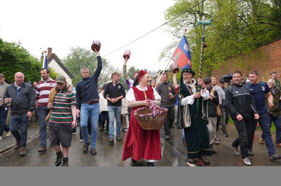 Hallaton Bottle Kicking