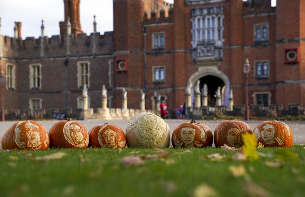 Hampton Court Palace was built by Cardinal Thomas Wolsey, the chief minister of Henry VIII (Steve Parsons/PA)