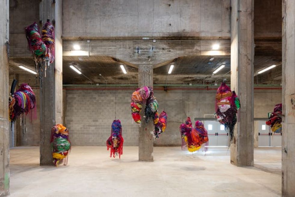 Hanging Sculpture 1 to 10 by Nnena Kalu