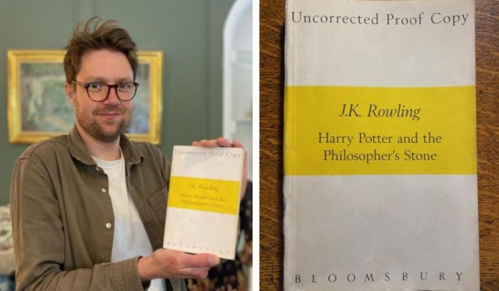 First-edition Harry Potter book sells for more than £10k at auction