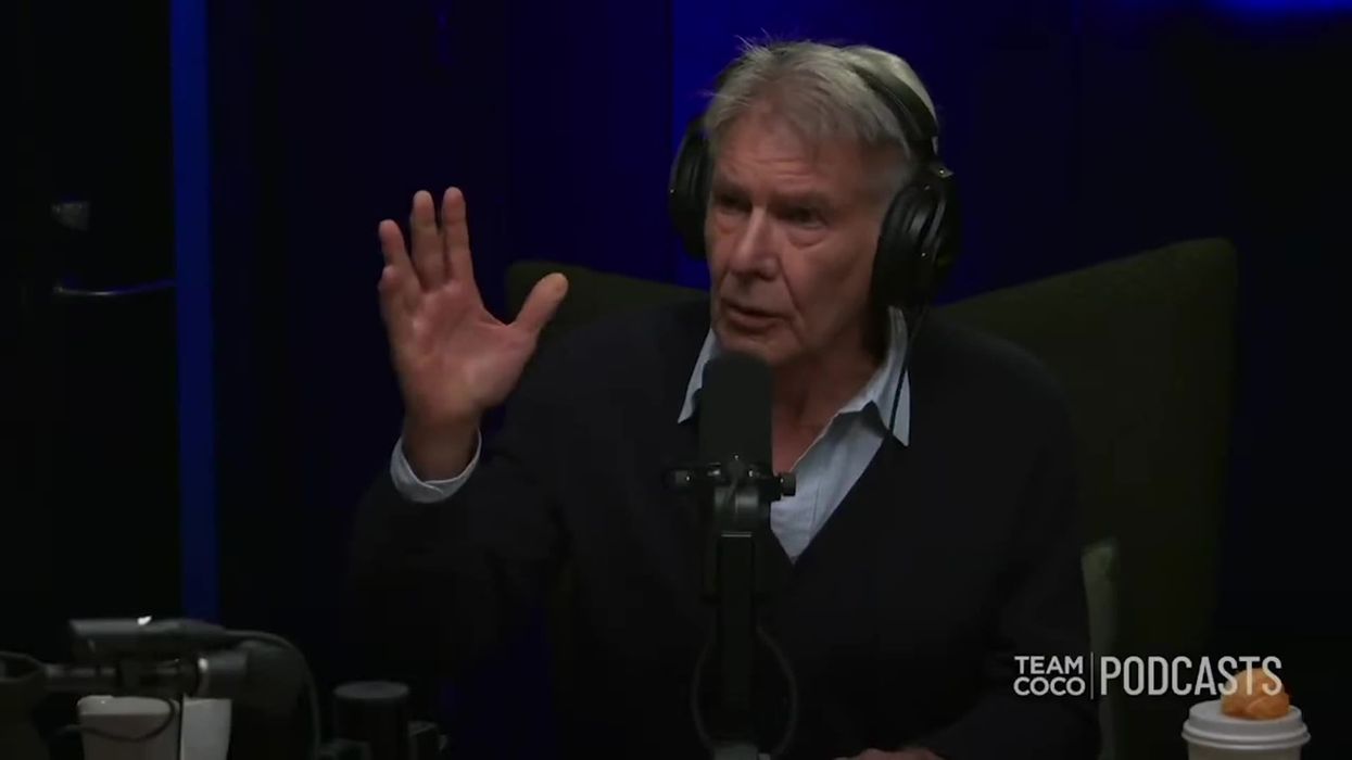 Harrison Ford reacts after 'terrifying' new snake is named after him