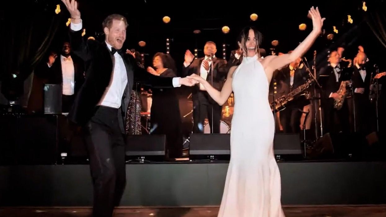 Harry and Meghan share which unexpected song they had their first dance to