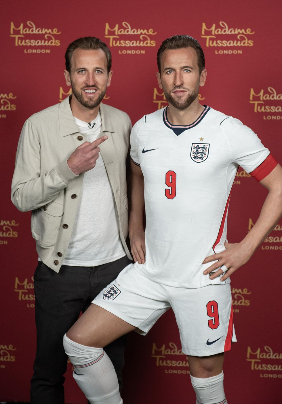 Harry Kane waxwork