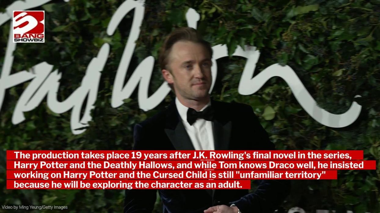Tom Felton criticised over ‘atrocious’ answer to question about JK Rowling and Cursed Child