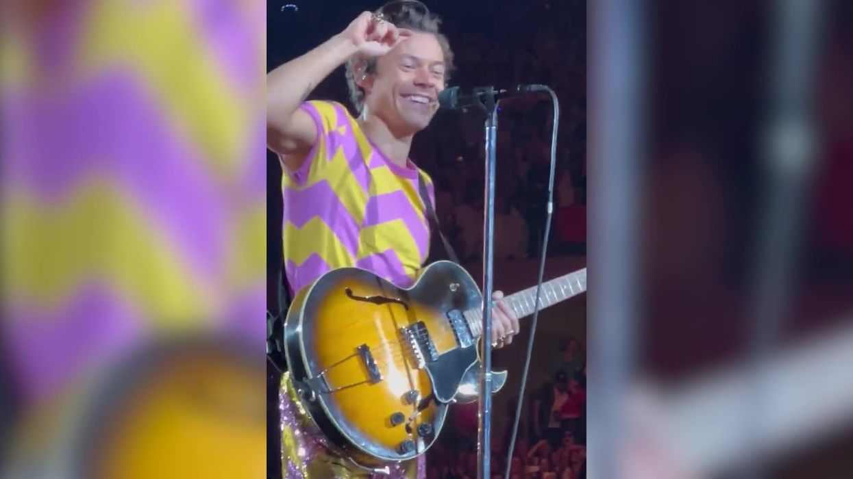 Harry Styles fans go wild after he says he 'spit on Chris Pine'
