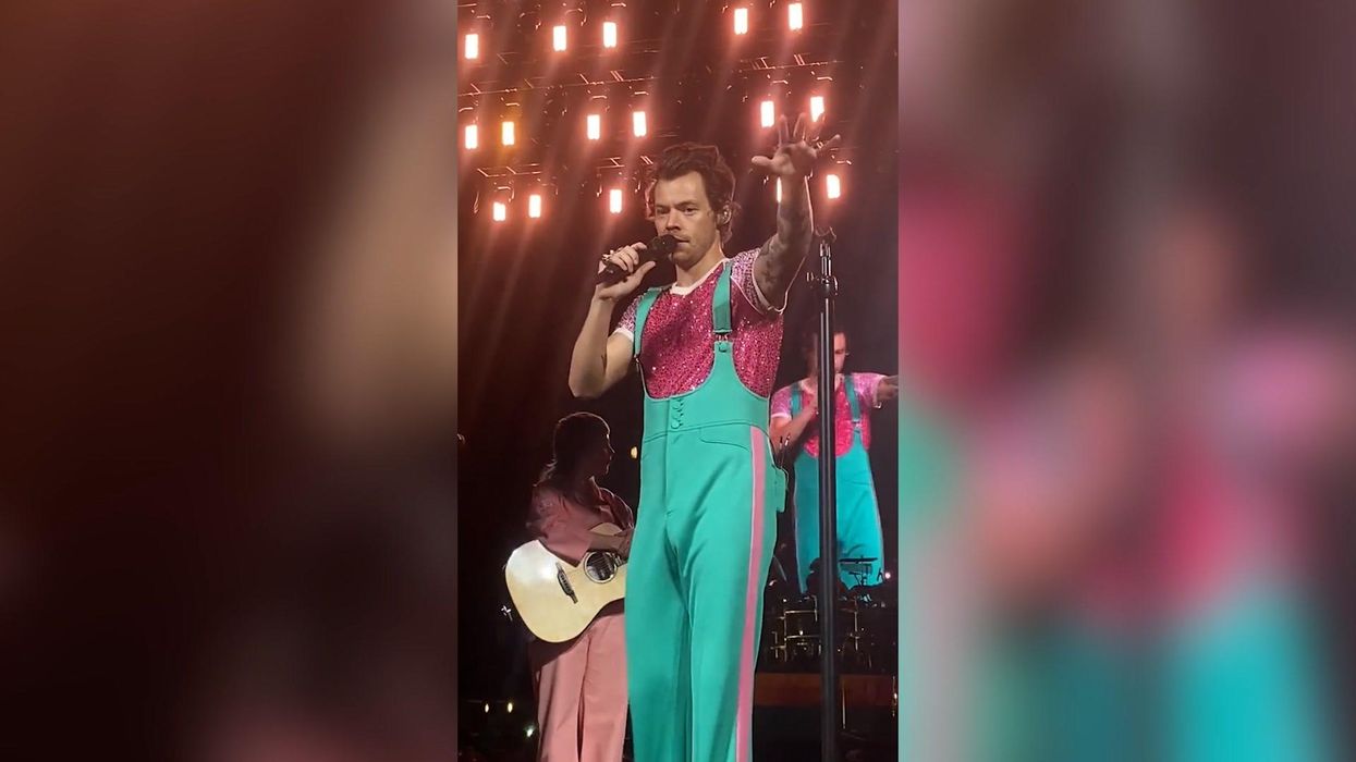 Harry Styles stops concert worried about crowd crush after 'eight fans faint'