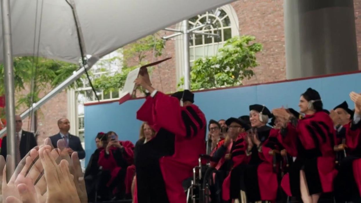Harvard president delivers ‘perfect clapback’ to Trump attacks at commencement ceremony
