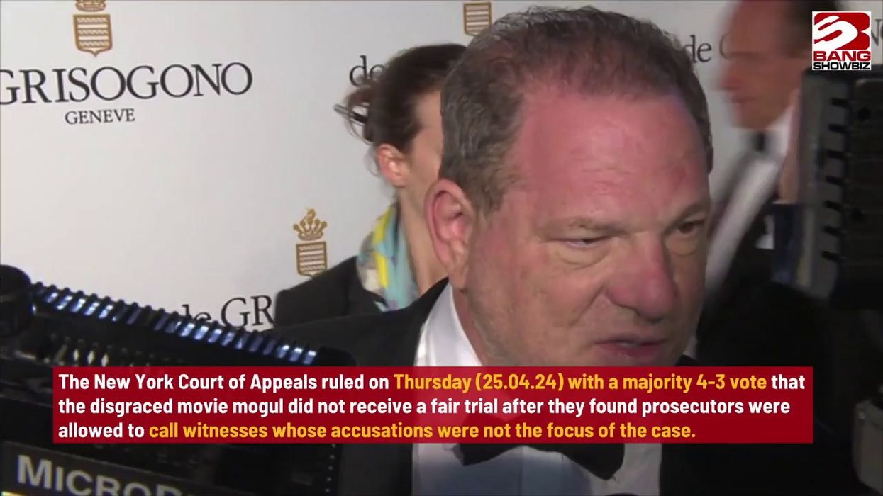 Harvey Weinstein accuser 'flabbergasted' after conviction is overturned