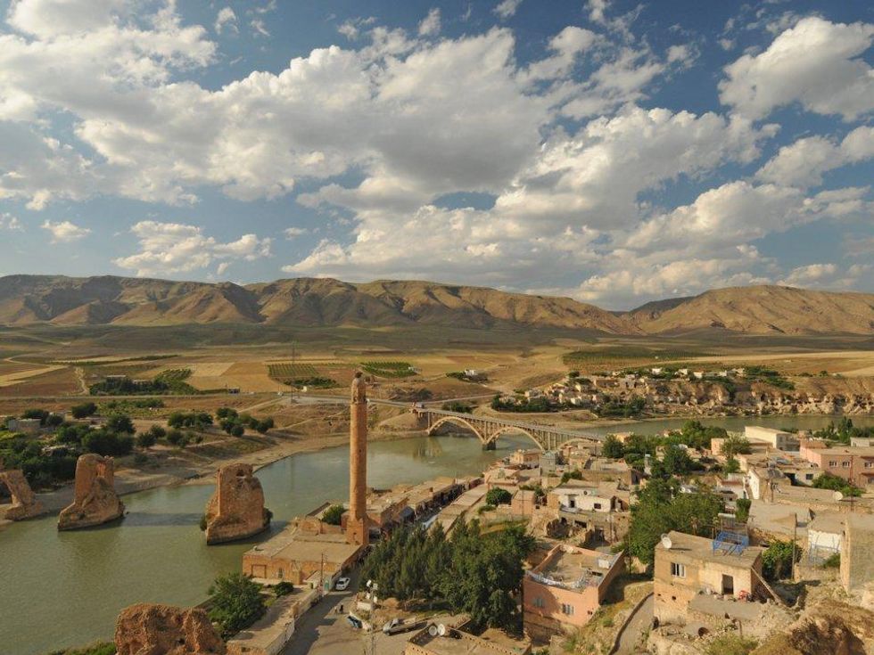 Hasankeyf is an ancient town and district located along the Tigris River in the Batman Province in southeastern Turkey