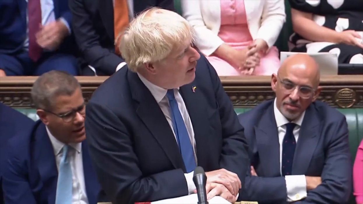 Boris Johnson bids 'hasta la vista, baby' to MPs at final PMQs
