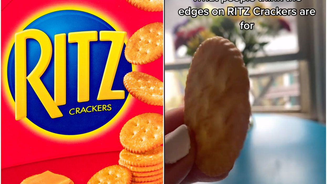 <p>Have you ever thought about why Ritz crackers are designed the way they are?</p>
