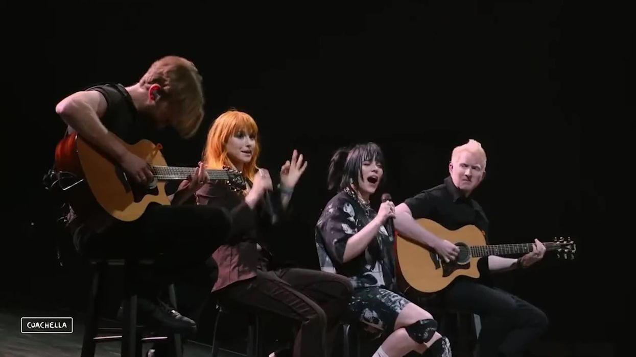 Hayley Williams joins Billie Eilish on stage at Coachella to duet Paramore banger
