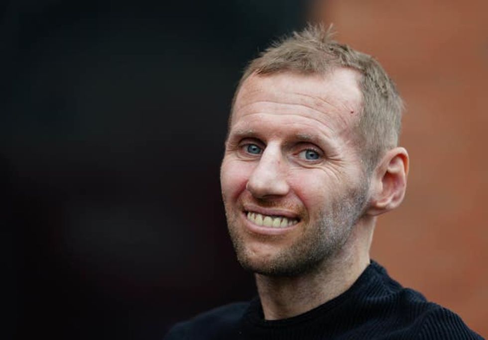 Head and shoulders shot of Rob Burrow