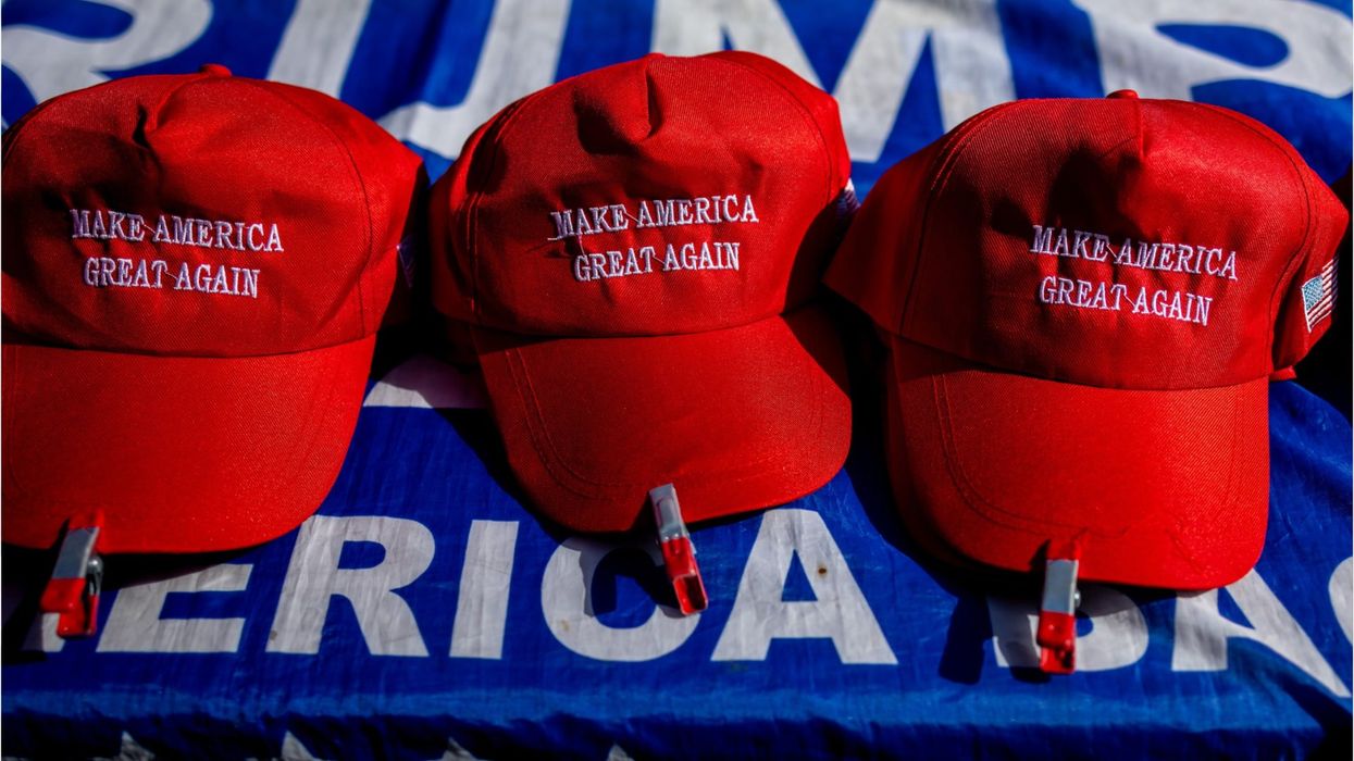 American flyers 'kicked off flight over MAGA hat brawl'