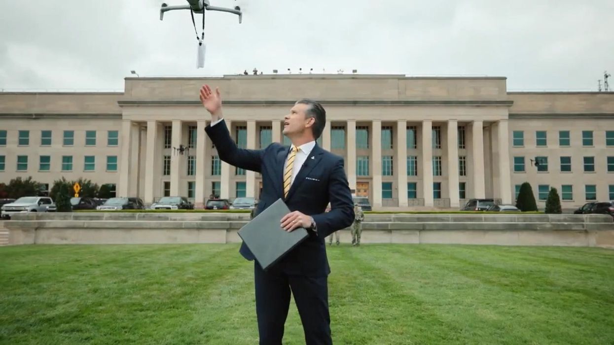 Pete Hegseth’s ‘embarrassing’ drone promo video compared to SNL skit