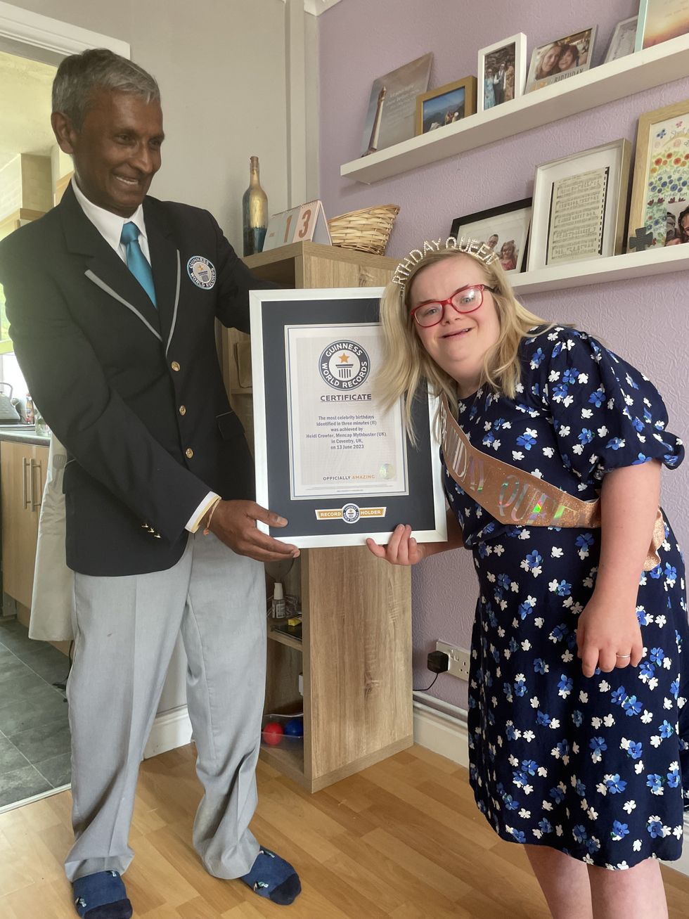 Woman with Down’s syndrome ‘very proud’ after achieving world record