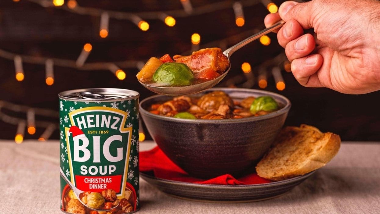 Heinz has launched a Christmas Dinner Big Soup (Heinz/PA)