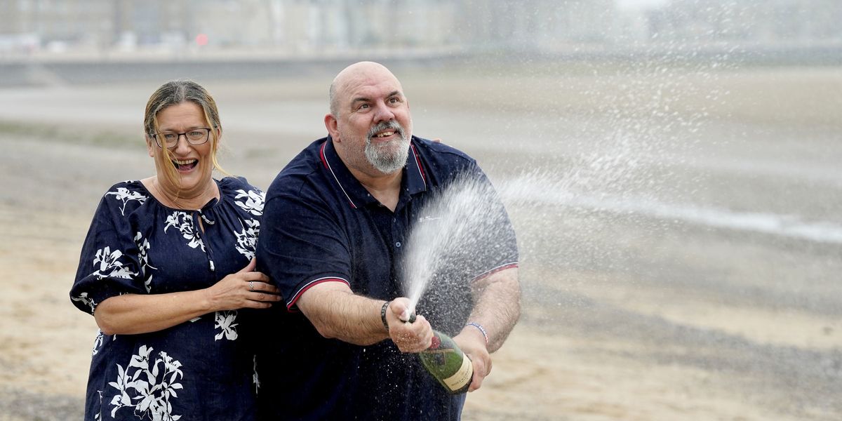 Lottery-winning couple’s first purchase as millionaires is £17