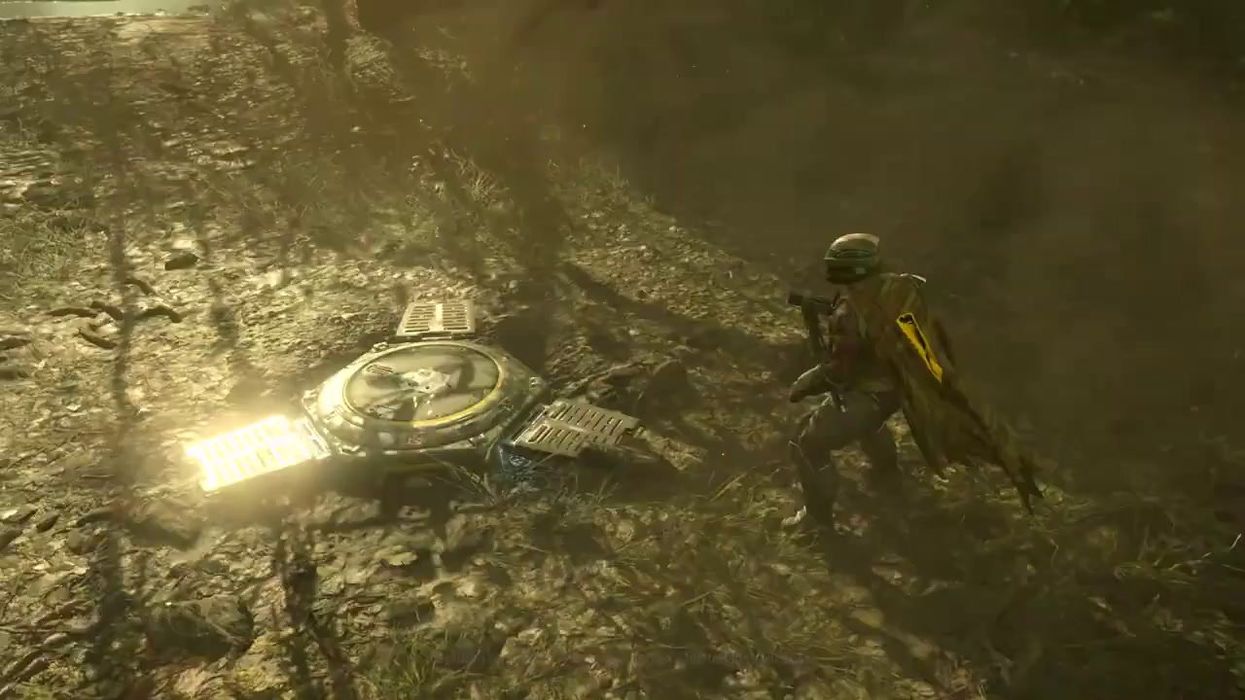 Helldivers 2 director confirms the 'review bomb' cape is happening