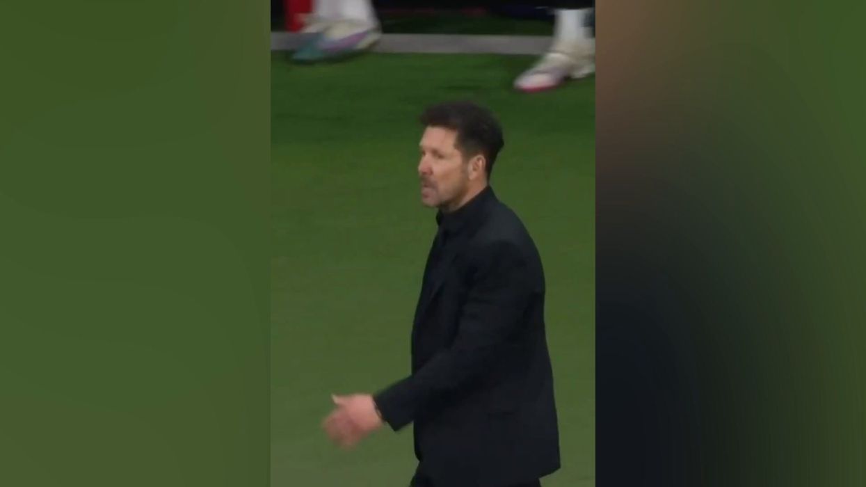 Hilarious Diego Simeone reaction becomes instant meme
