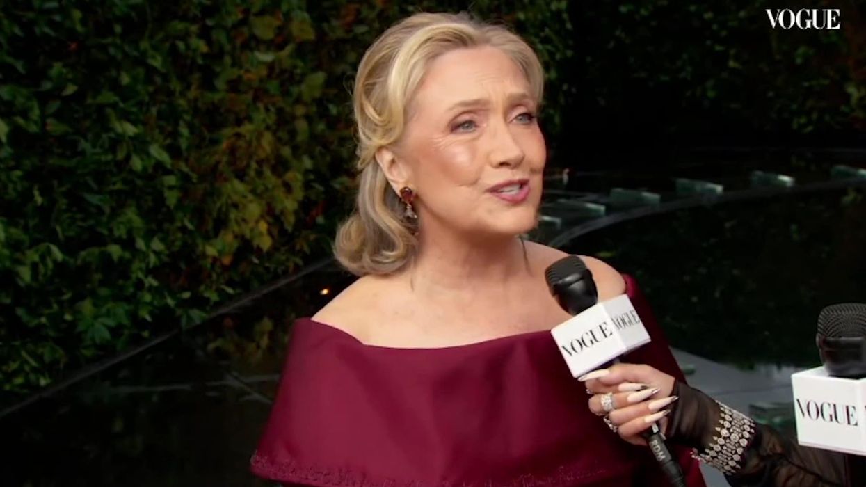 Hillary Clinton wears names of female heroes on Met Gala dress