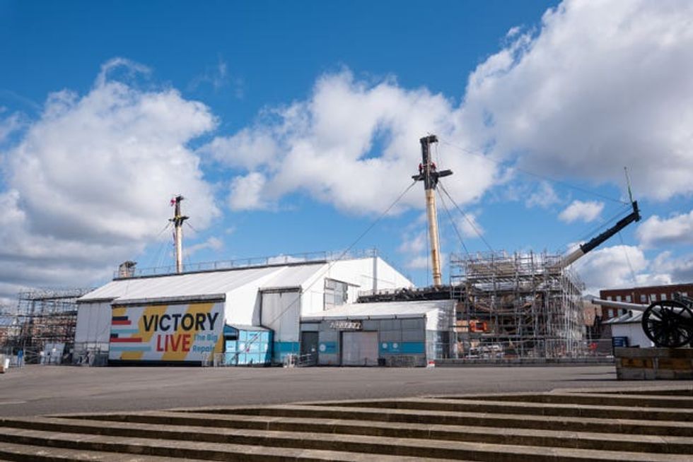 HMS Victory \u2013 Big Repair project